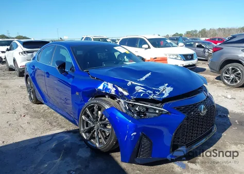 2025 Lexus Is 350 F Sport Design из США, поврежденный, VIN JTHBZ1B2XS5092189